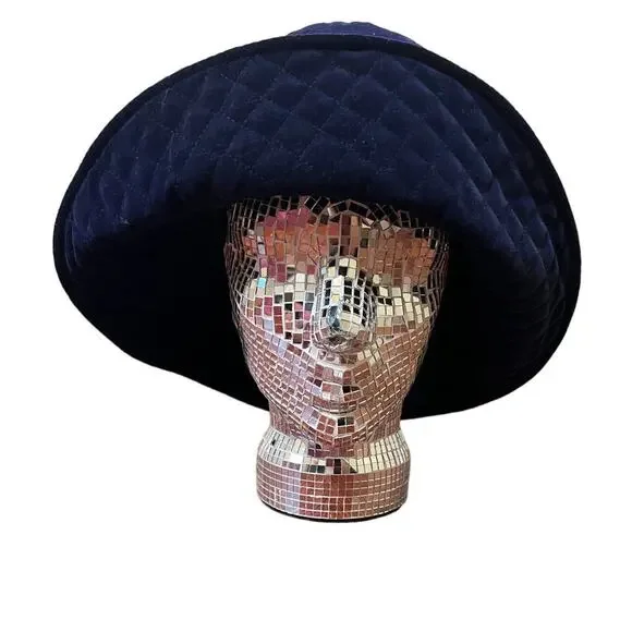 Liz Claiborne Vintage Blue Buckethat - Picture 3 of 9